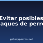 Evitar posibles ataques de perros