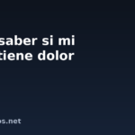 Cómo saber si mi perro tiene dolor