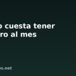 Cuánto cuesta tener un perro al mes
